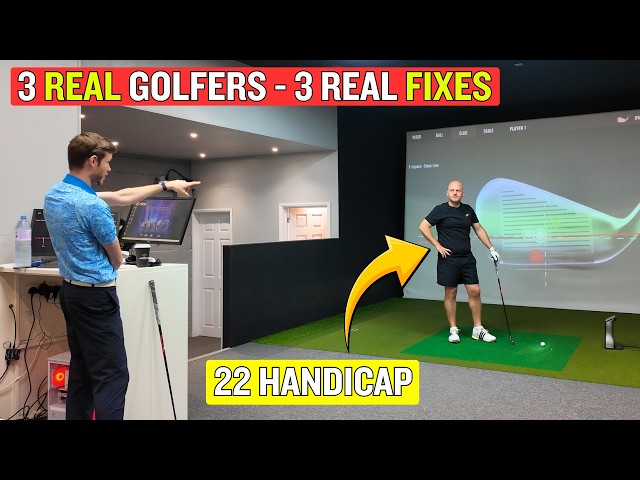 A Day in My Life Fitting 3 High-Handicap Golfers