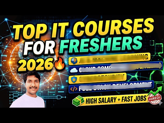 Confused After BTech/MTech? Best IT Career Paths in 2026 Explained!