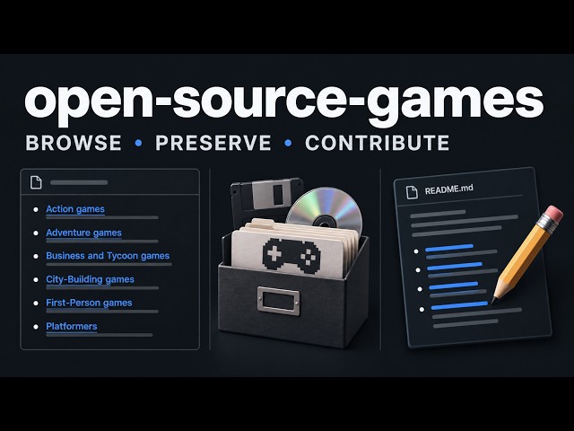 open-source-games GitHub Overview: Link Rot, Engine Ports, and Contribution Tradeoffs