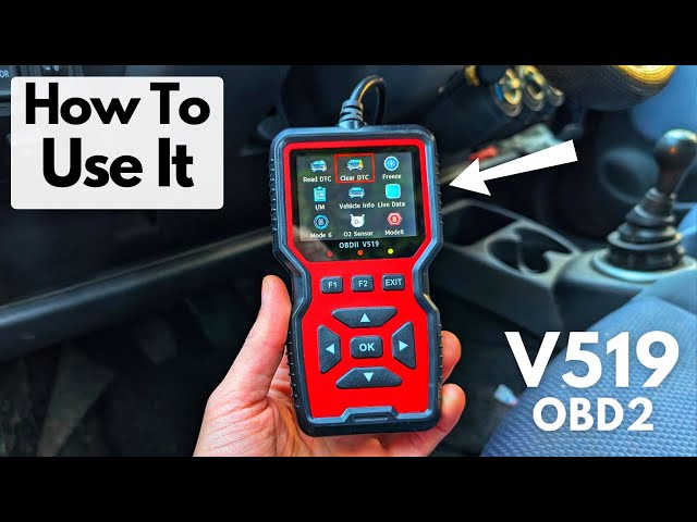 How to SETUP & Use - OBD2 Car Scanner V519