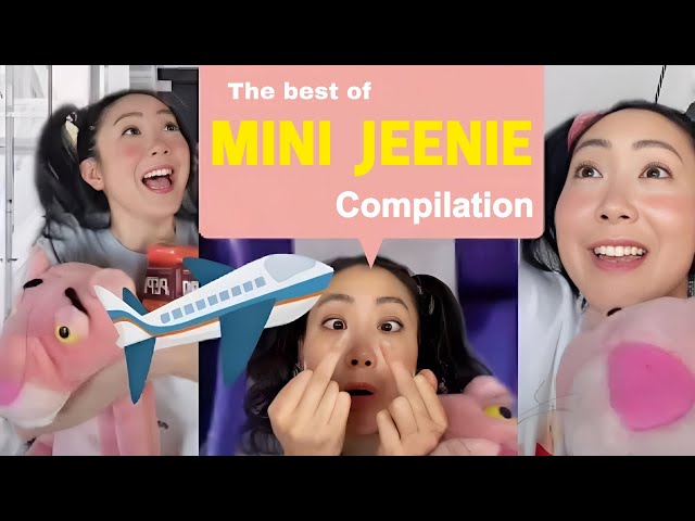 Flying with 5yr old Mini Jeenie Compilation!