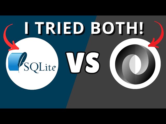 SQLite vs JSON - Which Data Processer Is Better In 2025? (FULL COMPARISON!)