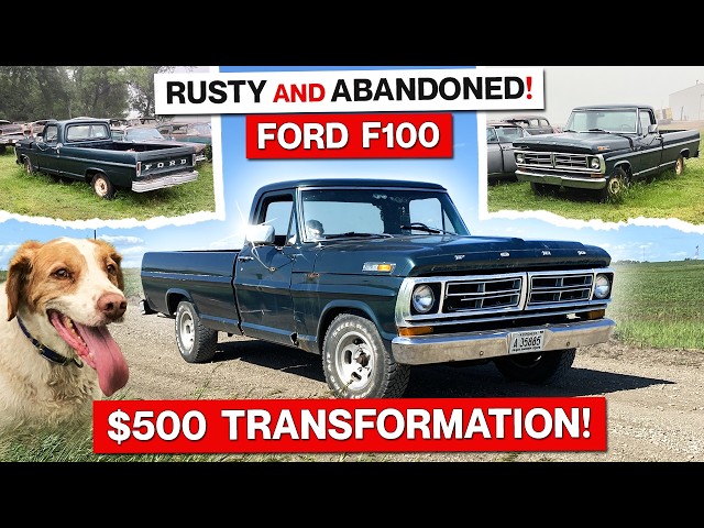 Abandoned for Nearly 20 Years! Ford F100 Revival! Huge Surprise Inside!