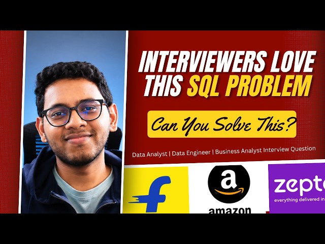 Try This SQL Interview Challenge Before Your Next Interview | Advanced SQL Interview Question