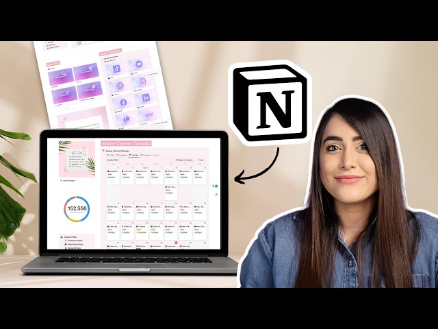 How I Use Notion As A Content Creator | The Ultimate Notion Tour + Free Template
