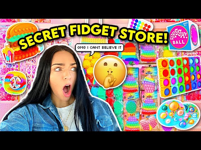 RARE Fidget Shopping at the SECRET Fidget Store 😱🛍