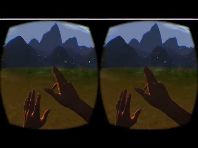 V1RTUAL REALM on the Oculus Rift with Leap Motion