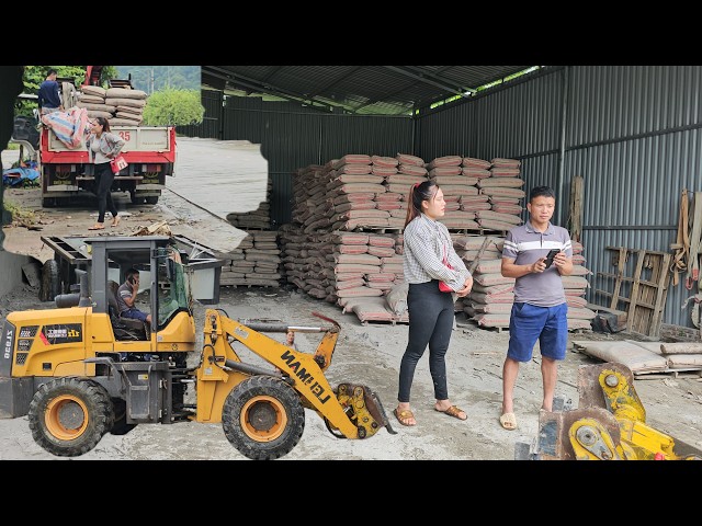 The woman is tidying up and preparing to purchase construction materials to start a new project.