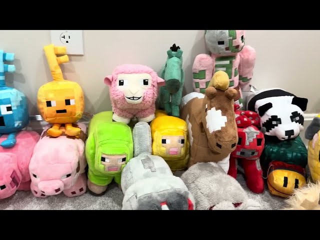 The RabbitScarPerry Minecraft Plush Collection #2!!!!