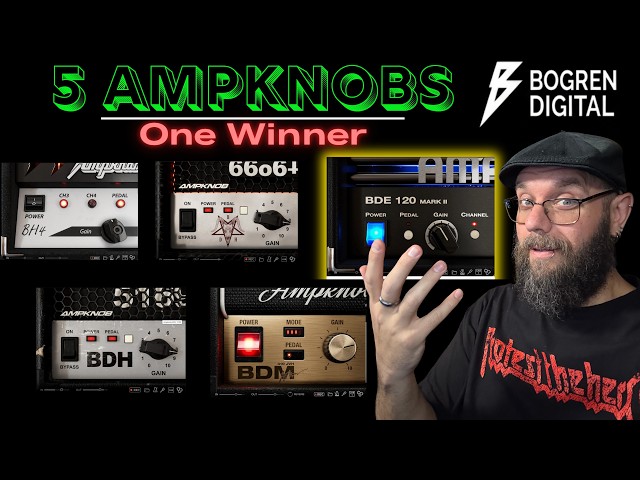 Bogren Digital Ampknob Is CRAZY — 5 Metal Amp Sims Compared