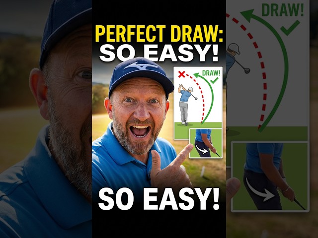 Driver Draw Made Easy #golf #golftips