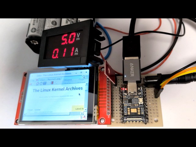 Launching web browser on Luckfox Pico Mini