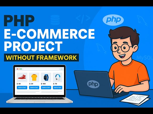 PHP E-Commerce Website Without Framework | Full Project Tutorial in Hindi #PHPTutorial #EcommerceWeb