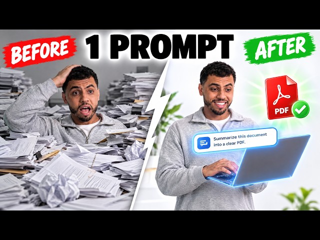 I Told an AI to Fix My PDFs… and It Did It in Seconds