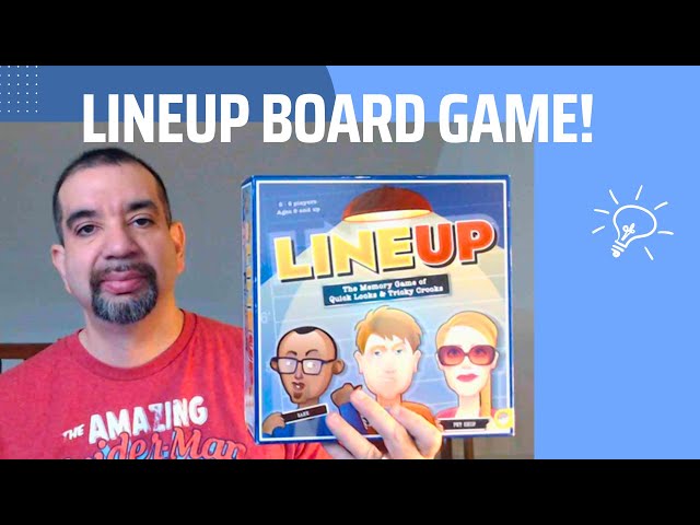 LineUP Board Game! #boardgame