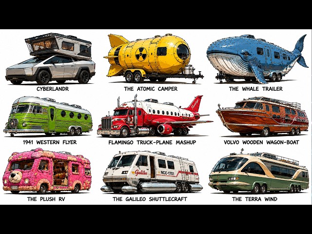 Weirdest Camper Vans Ever Made Explained