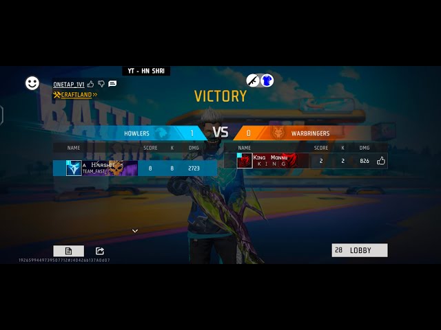 free fire live stream 😀