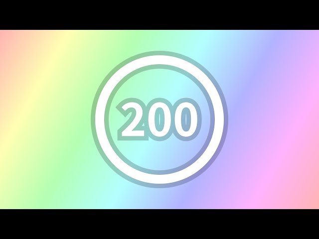 200 seconds timer ‐ Countdown Circle Gradation