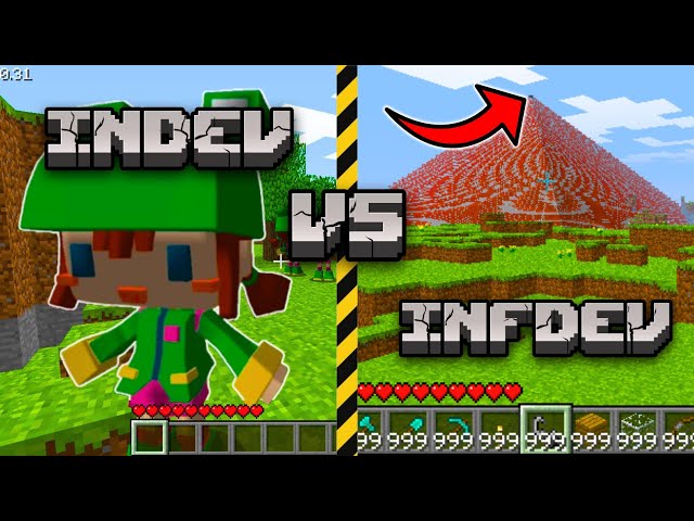 Indev vs Infdev – Minecraft’s WEIRDEST Versions Ever