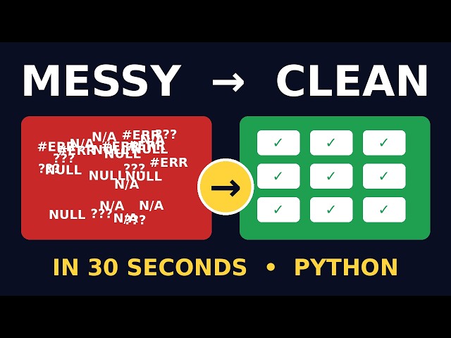 I Cleaned a Messy CSV in 30 Seconds With Python
