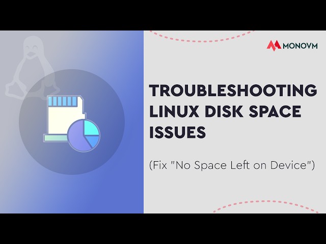 How to Fix “No Space Left on Device” in Linux | Disk Space Troubleshooting Guide