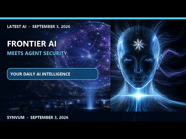 Latest AI — September 3, 2026 — Gemini 3.8, Muse Spark & New AI Agents | SYNVUM