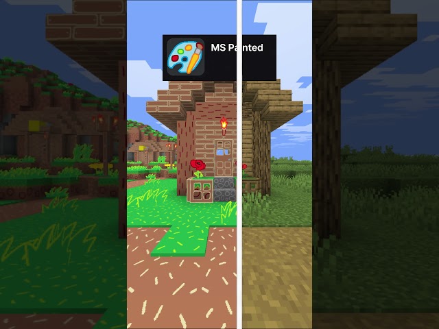 Minecraft Texture Packs That Are A Bit Too Basic... #mc #minecraft #texturepacks #viral #shorts #fyp