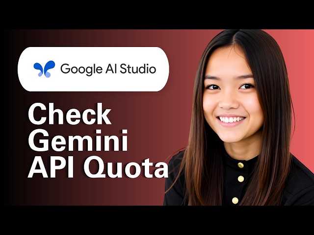 How to Check Gemini API Quota & Rate Limits Google AI Studio + Cloud Console (Step By Step)