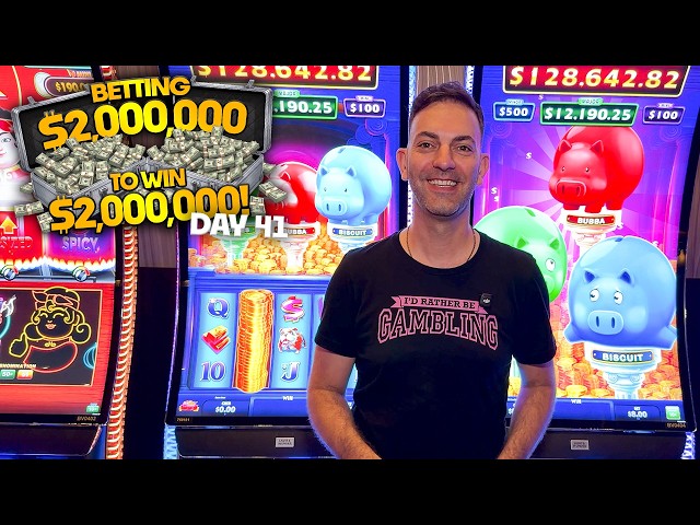 If you can lose on it you can WIN on it!! 🤑 Day 41: Betting $2M to WIN $2M