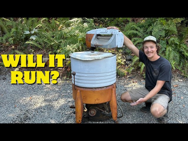 Will This 1936 Gas Powered Washing Machine Run?