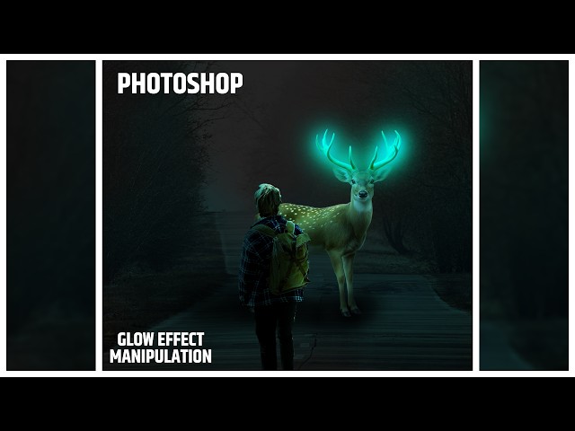 Glow Effect Photo Manipulation Tutorial 🔥 | Professional Glow Effect in Photoshop | Photo Editing