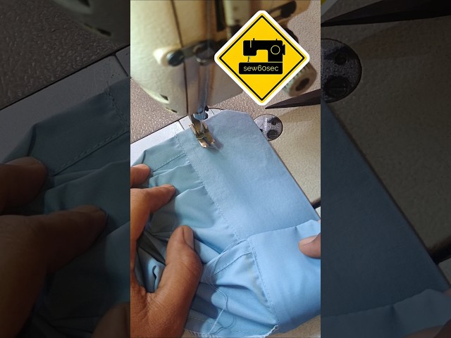 How to Sew Shirt Sleeve Cuffs #sewing #cuffsleeves #shorts