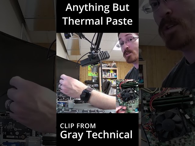 !!! Resurrecting a computer from drowning !! - Episode 2 Clip #computer  #graytechnical #graycircuit