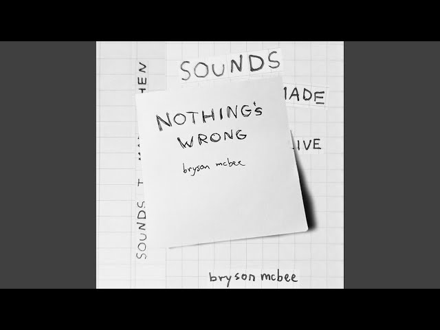 nothing's wrong (mp3)