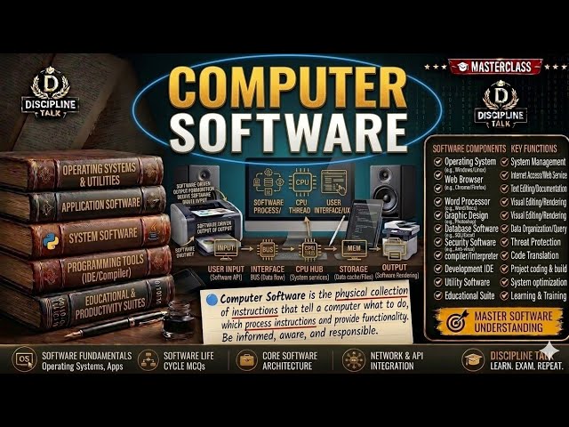 Computer Software Explained | Types, Examples & Functions