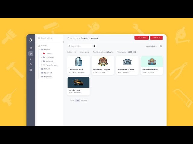 Getting Started with Construction Inventory Management in Sortly