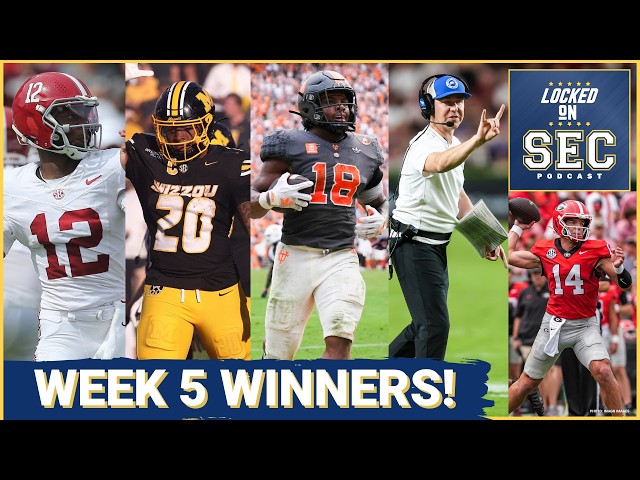 SEC Week 5 Winners & Losers! Is Alabama the BEST Team in the Country? Big Wins for UK, Vols & Mizzou