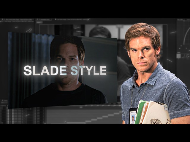 How To Make A SLADE Style Edit In After Effects