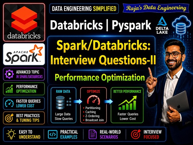 102. Databricks | Pyspark |Performance Optimization: Spark/Databricks Interview Question Series - II