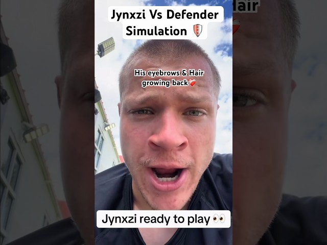 Jynxzi Vs Coach🛡️ in Football Training ⚽️ #jynxzi #football #soccer #training #coach #vs #defender