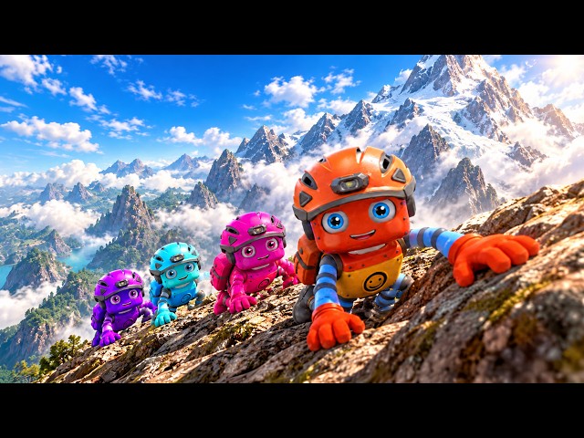 Climb Up the Mountain! ⛰️ | Adventure Song for Kids | Rusty’s World