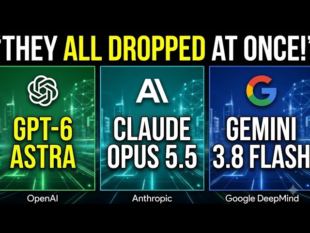AI Just Shifted Forever: OpenAI, Anthropic & Google All Released Frontier Models