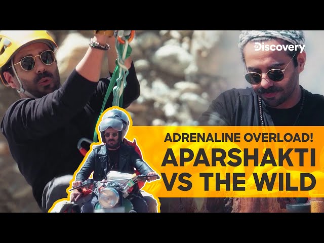Thrills in the Valley: Chef Ranveer & Aparshakti's Epic Battle!| Star vs Food: Survival - Discovery+