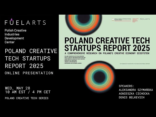 Poland Creative Tech Startups Report 2025: Online Presentation