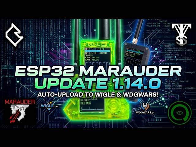 The Latest ESP32 Marauder Firmware Just Dropped