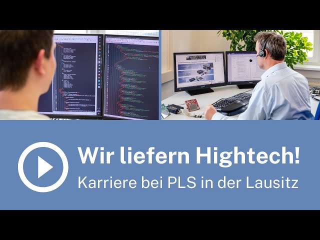 Wir liefern Hightech – und du kannst mitmachen! | Karriere bei PLS in der Lausitz
