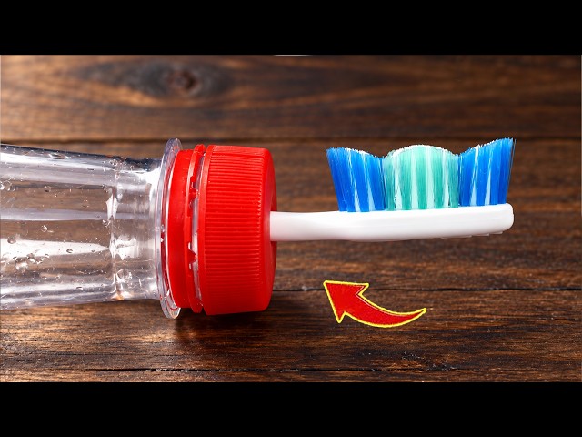 An invention that astonishes the whole world! Put toothbrush into Plastic Bottle and Make Money😱!