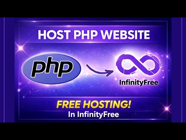 Free PHP & MySQL Hosting Using InfinityFree