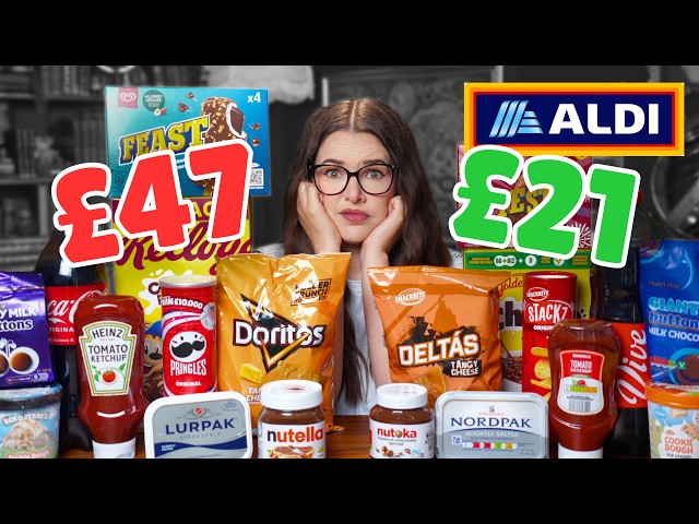 Are ALDI Dupes Worth It? 🤔 (Blind Taste Testing)