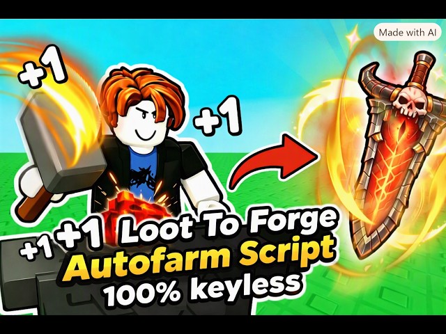 +1 Loot To Forge AutoFarm script no-key